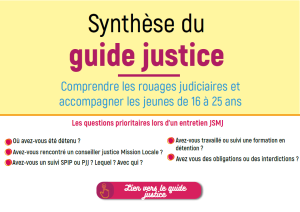 image synthèse du guide justice